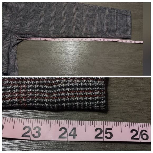 Modcloth Timeless Tailoring Plaid Cropped Pants Size 6 - Picture 7 of 16